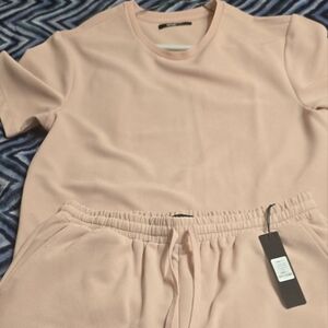 FashionNova Nova Men Mauve Short Set Size Large